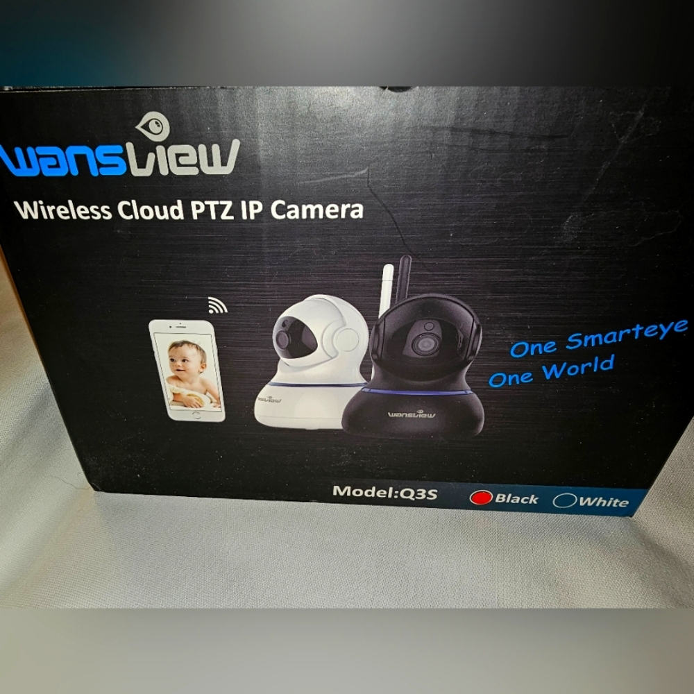 NWT Wansview Wireless 1080P Security Camera, WiFi Home Surveillance IP Camera